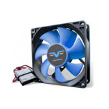 Вентилятор 80 mm Frime FBF80HB4, molex, Black/Blue, 80x80x25мм