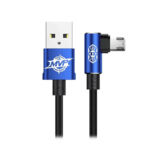 Кабель USB 2.0 Micro - 2.0 м Baseus MVP Elbow CAMMVP-B03, 1.5A Blue CAMMVP-B03