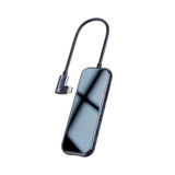 Хаб-юсб 3.1 Type-C Baseus CAHUB-CZ0G, 3*USB3.0, HD4K, SD/TF, PD, Deep gray