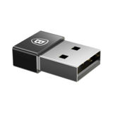 Перехідник USB - Type-C Baseus Exquisite CATJQ-A01 (USB Male to Type-C Female) Black