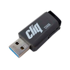 USB3.1 Flash Drive 128 Gb PATRIOT ST-Lifestyle Cliq Grey (PSF128GCL3USB)