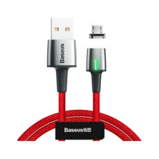   - 1.0  Micro USB/USB 2.0, Baseus CAMXC-A09 Zinc, 2.4A Red