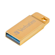 USB Flash Drive 32 Gb Verbatim Metal Executive Metall Yellow 99105 