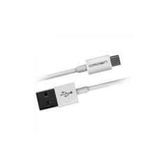  USB 2.0 Type-C - 1.0  Crown CMCU-005C White     , 5/2A