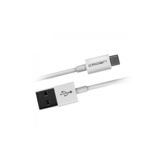 Кабель USB 2.0 Type C - 1.0 м Crown CMCU-005C White для зарядки і передачі даних, 5В/2A