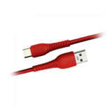 Кабель USB 2.0 Type C - 1.0 м Crown CMCU-009C Red для зарядки і передачі даних, 5В/2A