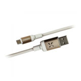 Кабель USB 2.0 Type C - 1.0 м Crown CMCU-010C Gold для зарядки і передачі даних, 5В/2A