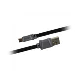 Кабель USB 2.0 Micro - 1.0 м Crown CMCU-006M Black для зарядки і передачі даних, 5В/2A