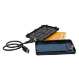 Зовнішня кишеня 2.5" Frime (FHEE10025U30) AES256 bit encryption USB 3.0 Black