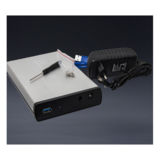 Зовнішня кишеня 3.5" Frime (FHE51.35U30) USB 3.0 Silver, Metal