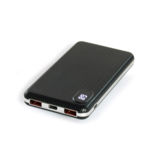 Зовнішній акумулятор (Power Bank) HQ-Tech 5508QC Black, 10000mAh LiPo, LED, QC3.0, 5V/3A, 9V/2A, 12V/1.5A, BlisterBox