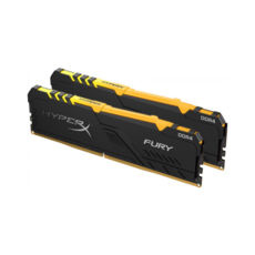  ' DDR4 2x16GB 3200MHz Kingston HyperX Fury RGB Black (HX432C16FB3AK2/32)