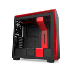    NZXT, H710i Mid Tower Black/Red Chassis with Smart Device 2