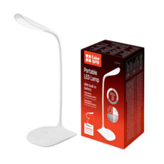  LED  ColorWay Portable & Flexible    White (CW-DL06FPB-W)