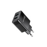 Зарядний пристрій USB 220В Grand-X 5V 2,1A (CH-50) 2USB із захистом від перевантаження