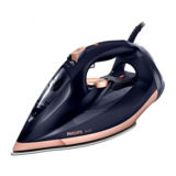 Утюг Philips GC 4909/60, 3000Вт, автоотключение, паровой удар 250г/мин, система "капля-стоп", двойная система очистки от накипи, подошва Steamglide, черный/золотой