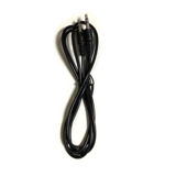 Звуковой кабель AUX 1,2M, 3.5J-3.5J, ОЕМ, Black.