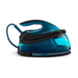 Утюг с парогенератором Philips PerfectCare Compact GC7833/80, 2400Вт, автоотключение, 6 бар, постоянный пар 120г/мин, объем резервуара для воды: 1.5л, подошва керамика, синий