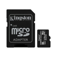   16 Gb microSD Kingston UHS-I Canvas Select Plus class 10 1 (R-100MB/s) (SDCS2/16GB) 