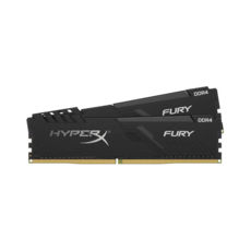   DDR4 2  4GB 2400MHz Kingston HyperX Fury Black CL15 (HX424C15FB3K2/8)