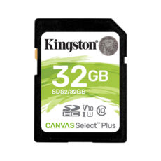  ' 32 Gb SD Kingston Canvas Select Plus SDHC UHS-I Class10 (SDS2/32GB)