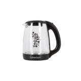 Чайник Liberton LEK-1703 Black, 2200Вт, 1.7л, прозрачный, черный