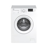 Стиральная машина фронтальная Beko WRE6512BWWPT, 6кг, 100 об/мин, 15 программ, белый