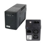 ИБП PowerCom BNT-600AP 600ВА, USB, Line-Interactive, 3 ступ AVR, диапазон 155-275В, защита RJ45 Б.У. ( Без АКБ)