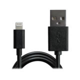 Кабель USB 2.0 Lightning - 1.0 м Grand-X PL01BC, 100% медь, 2.1А, Black. Открытая упаковка