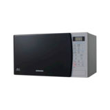 Микроволновая печь Samsung GE83KRS-1/BW, 23л, 800/1100Вт, гриль, сенсорная, внутреннее покрытие био-керамика, дверца открывается кнопкой, серый