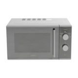 Микроволновая печь WHIRLPOOL MWD 19 MIR, 20л, 700Вт, механика, внутреннее покрытие эмаль, дверца открывается за ручку, серебристый