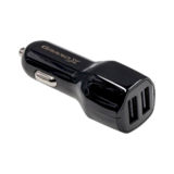 Автомобильное зарядное Grand-X CH-26BM 2,1A, 12-24V, Black 2USB 5V/2.1A + DC cable USB/Micro USB,1m