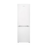 Холодильник с нижней морозилкой Samsung RB33J3000WW/UA, 328/230/98л, инверторный компрессор, электронное управление, 1 компрессор, No Frost (полный), суперзаморозка, SilverNano Anti-bacterial, энергопотребление - класс А+, скрытая ручка, швг 59.5х185х66.8, белый