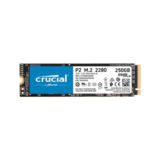 Винчестер SSD M.2 250Gb Micron Crucial® P2 NVMe Silicon Motion 3D QLC 2100/1150 MB/s (CT250P2SSD8)