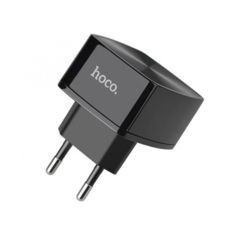  - USB 220 Hoco C70A QC3.0 (1USB, 2.4) c Type C black