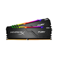   DDR4 2x8GB 3200MHz Kingston HyperX Fury RGB (HX432C16FB3AK2/16) 