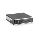 Системний блок HP Elite 8300 USDT LGA1155 Intel® Core™ i5-3470S до 3.60 GHz кеш 6MB 4 ядра 4 потока / 8 GB DDR3 (2 SLOTS) / 120 GB SSD 2.5" / Intel Q77 Express / Intel® HD 2500 / VGA / DisplayPort 2 шт. / PS/2 / USB3.0/2.0 / COM / LAN 1 Гбит/с / Windows 7/10 Pro / Ultra-Slim Desktop б.у.