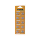 Батарейка для часов LR44 X-Digital AG 13 BLISTER CARD 10 pcs