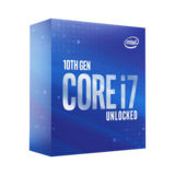Процесор INTEL S1200 Core i7-10700K BX8070110700K, 8 ядер, 3.8GHz, 5.1GHz, Intel UHD 630, 16Mb, 14nm, 95W, BOX, Comet Lake