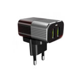 Зарядний пристрій USB 220В Ldnio A2206 c Type-C (2USB 2.4A) white
