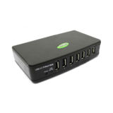Хаб-юсб 2.0 STLab U-340, 7 ports, с БЖ, чорний Б\В