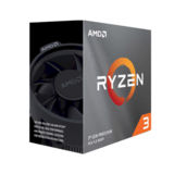 Процессор AMD AM4 Ryzen 3 3100, 4 ядра, 3.6GHz, 3.9GHz,16MB, 7nm, 65W, Box 100-100000284BOX