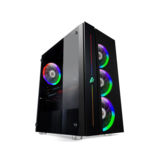 Корпус 1stPlayer B7-R1 Color LED Black, Window, 4*120мм Color LED, USB 3.0, ATX, без БП