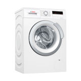 Стиральная машина фронтальная Bosch WLL 24167 UA, 1200 об/мин, 6.5кг, дисплей, 14 программ, швг 60х85х44.6, белый, дверца серебристая