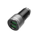Автомобільний зарядний пристрій Colorway 2USB AUTO ID 3.6A (18W) black (CW-CHA010-BK)
