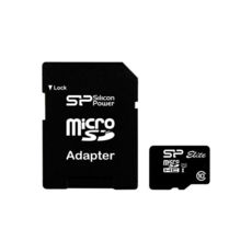   128 GB microSDXC Silicon Power Elite Color UHS-I U1 Class 10 A1 V10 (SP128GBSTXBV1V20)
