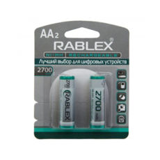  R6 Rablex 1.2V 2700mAh Ni-MH AA, 2, 