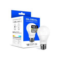  Global LED 60 10W 3000K 220V E27 AL 1-GBL-263