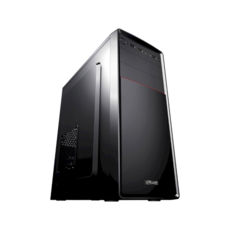  1stPlayer A2 Black, 2USB2.0, 1USB3.0, ATX,  