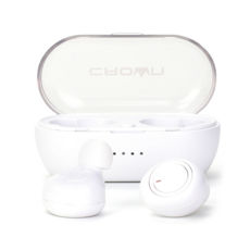  Crown CMTWS-5001 White Bluetooth